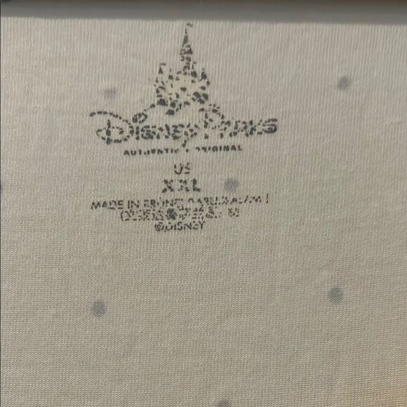 Disney Parks Disney Minnie Mouse Polka Dot Women's Top - Cream - Picture 2 of 6